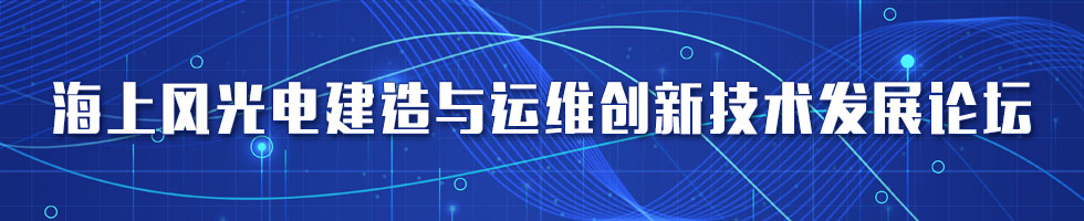 海上风光电建造与运维创新技术发展论坛